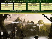 Tablet Screenshot of dominiquejongbloed.org